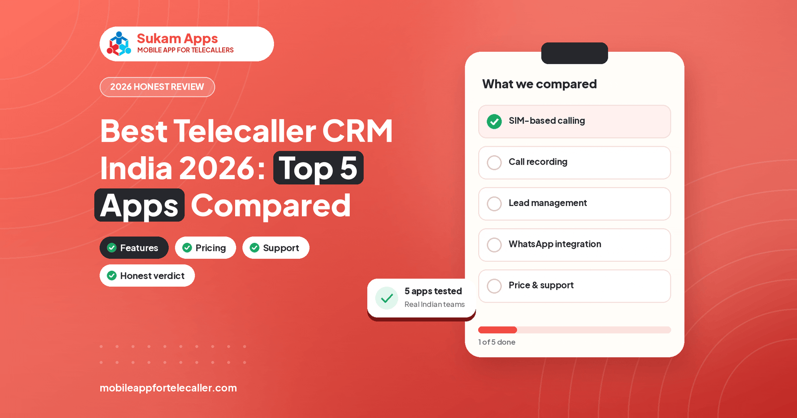 Mobile App for Telecaller: How to Choose (India Guide)